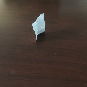 Half a Trident gum wrapper